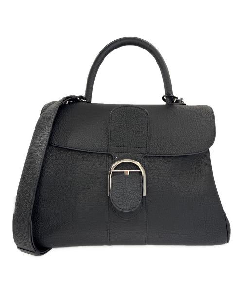 DELVAUX（デルヴォー）DELVAUX (デルヴォー) ブリヨンGM ブラック/シルバー金具 サイズ:GMの古着・服飾アイテム