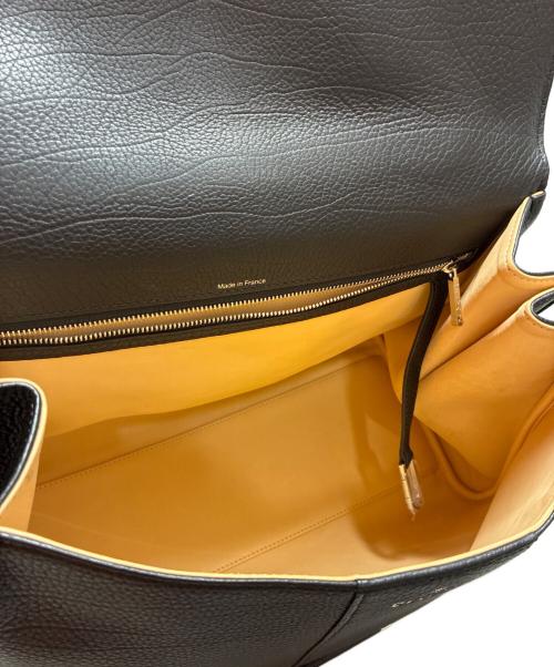 DELVAUX（デルヴォー）DELVAUX (デルヴォー) ブリヨンGM ブラック/シルバー金具 サイズ:GMの古着・服飾アイテム