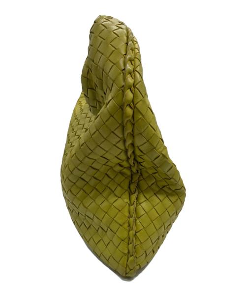 BOTTEGA VENETA（ボッテガベネタ）BOTTEGA VENETA (ボッテガベネタ) セミショルダーバッグ グリーンの古着・服飾アイテム