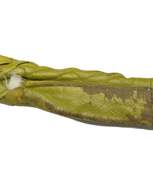 BOTTEGA VENETA（ボッテガベネタ）BOTTEGA VENETA (ボッテガベネタ) セミショルダーバッグ グリーンの古着・服飾アイテム