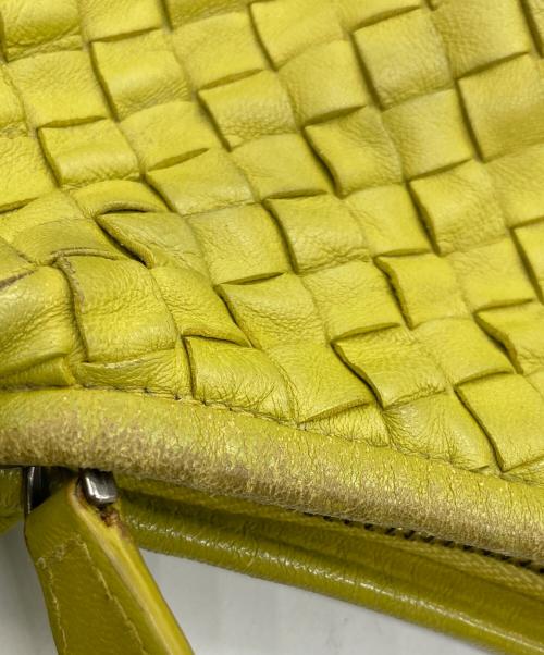 BOTTEGA VENETA（ボッテガベネタ）BOTTEGA VENETA (ボッテガベネタ) セミショルダーバッグ グリーンの古着・服飾アイテム
