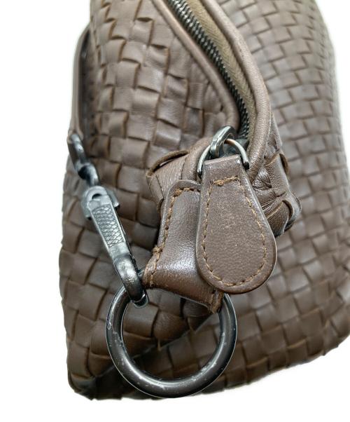 BOTTEGA VENETA（ボッテガベネタ）BOTTEGA VENETA (ボッテガベネタ) ショルダーバッグ ブラウンの古着・服飾アイテム