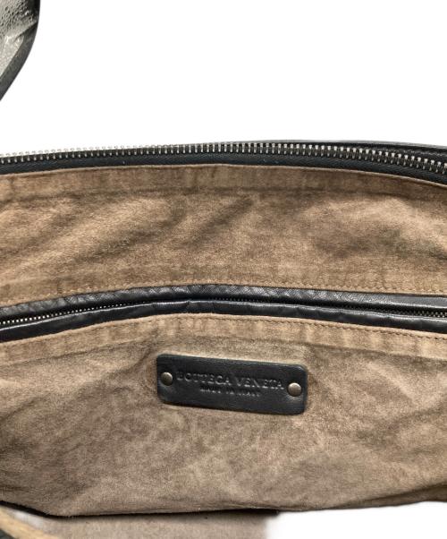 BOTTEGA VENETA（ボッテガベネタ）BOTTEGA VENETA (ボッテガベネタ) ショルダーバッグ ブラックの古着・服飾アイテム