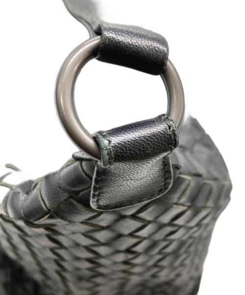 BOTTEGA VENETA（ボッテガベネタ）BOTTEGA VENETA (ボッテガベネタ) ショルダーバッグ ブラックの古着・服飾アイテム