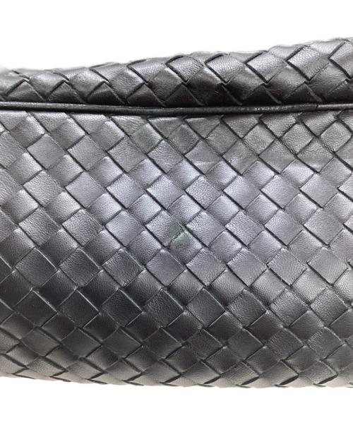 BOTTEGA VENETA（ボッテガベネタ）BOTTEGA VENETA (ボッテガベネタ) ショルダーバッグ ブラックの古着・服飾アイテム