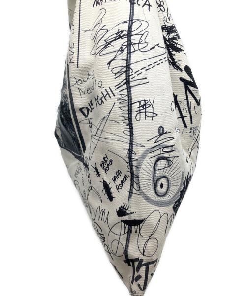 MM6 Maison Margiela（エムエムシックスメゾンマルジェラ）MM6 Maison Margiela (エムエムシックスメゾンマルジェラ) スクリブルジャパニーズバッグ ブラックの古着・服飾アイテム