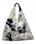 MM6 Maison Margiela（エムエムシックスメゾンマルジェラ）の古着「スクリブルジャパニーズバッグ」｜ブラック