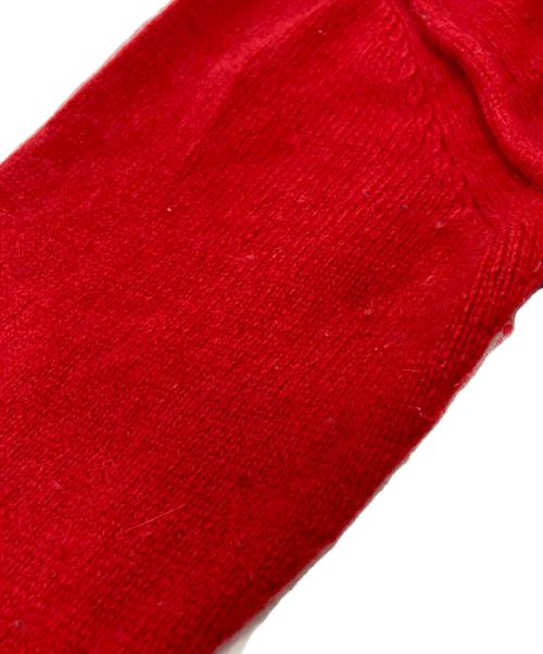 ISSEY MIYAKE（イッセイミヤケ）ISSEY MIYAKE (イッセイミヤケ) アンゴラ混ニット レッド サイズ:Lの古着・服飾アイテム