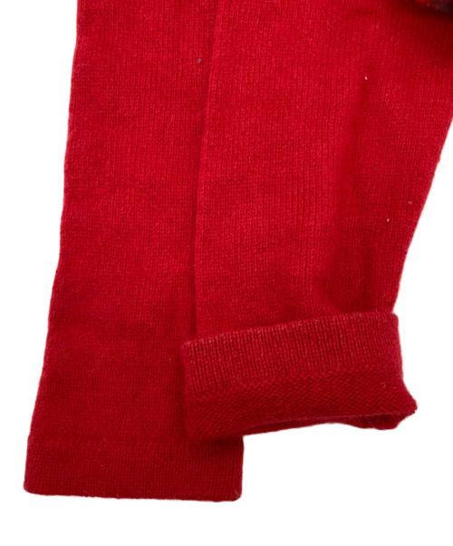 ISSEY MIYAKE（イッセイミヤケ）ISSEY MIYAKE (イッセイミヤケ) アンゴラ混ニット レッド サイズ:Lの古着・服飾アイテム
