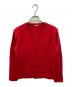 ISSEY MIYAKE（イッセイミヤケ）の古着「アンゴラ混ニット」｜レッド