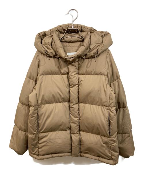 Hakuu（ハク）Hakuu (ハク) ダウンジャケット ベージュ サイズ:1の古着・服飾アイテム