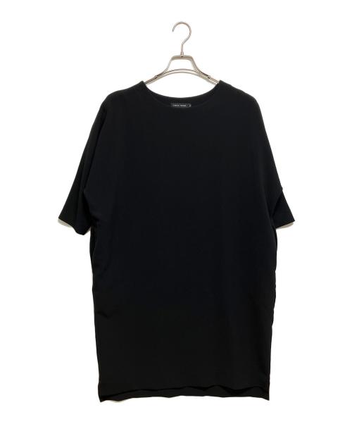 TRAVAIL MANUEL（トラバイユマニュアル）TRAVAIL MANUEL (トラバイユマニュアル) コクーンワンピース ブラック サイズ:Sの古着・服飾アイテム