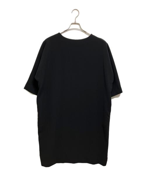 TRAVAIL MANUEL（トラバイユマニュアル）TRAVAIL MANUEL (トラバイユマニュアル) コクーンワンピース ブラック サイズ:Sの古着・服飾アイテム