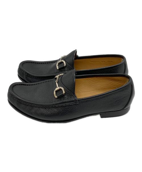 GUCCI（グッチ）GUCCI (グッチ) ホースビットローファー ブラック サイズ:UK6.5の古着・服飾アイテム