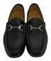 GUCCI (グッチ) ホースビットローファー ブラック サイズ:UK6.5：22000円