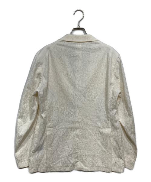TAGLIATORE（タリアトーレ）TAGLIATORE (タリアトーレ) シアサッカーセットアップスーツ オフホワイト サイズ:46の古着・服飾アイテム