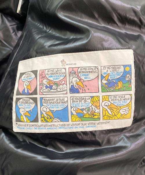 MONCLER（モンクレール）MONCLER (モンクレール) MOKA/ダウンコート ブラック サイズ:1の古着・服飾アイテム