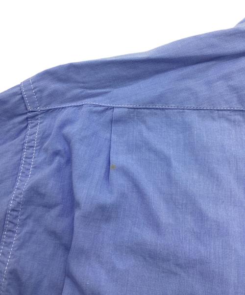 Engineered Garments（エンジニアドガーメンツ）Engineered Garments (エンジニアードガーメンツ) バンドカラーシャツ ブルー サイズ:Sの古着・服飾アイテム