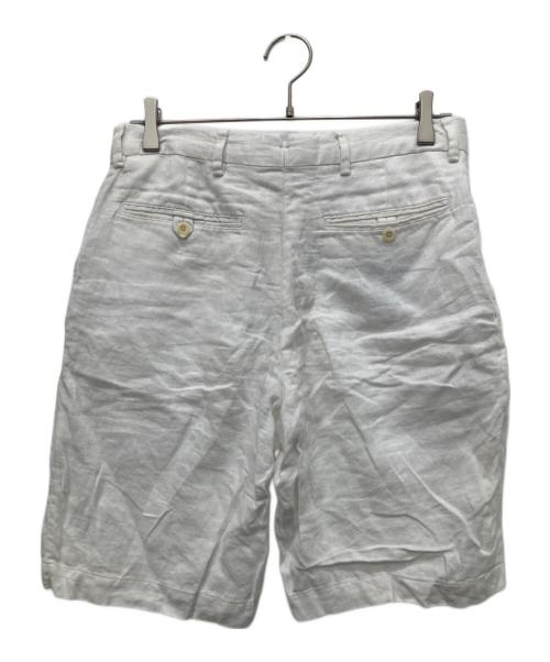 POLO RALPH LAUREN（ポロ・ラルフローレン）POLO RALPH LAUREN (ポロ・ラルフローレン) 100％リネンハーフパンツ ホワイト サイズ:30の古着・服飾アイテム