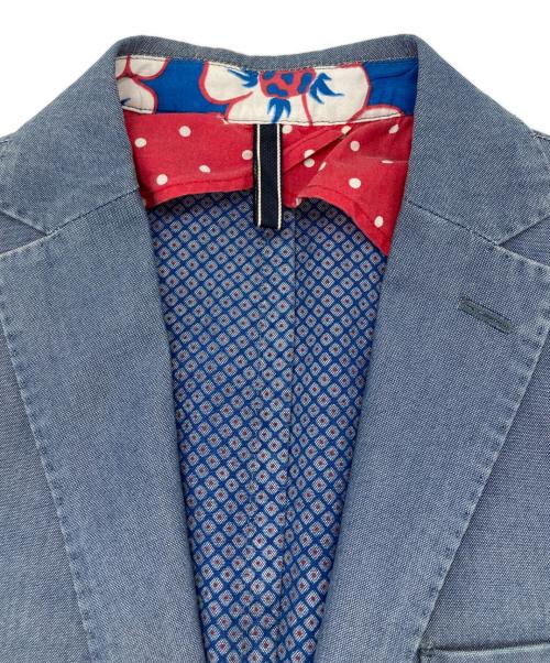 L.B.M.1911（エルビーエム1911）L.B.M.1911 (エルビーエム1911) デニム調2Bジャケット ブルー サイズ:48の古着・服飾アイテム