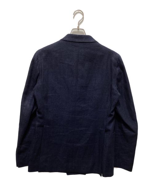 TAGLIATORE（タリアトーレ）TAGLIATORE (タリアトーレ) リネン混6Bダブルジャケット ネイビー サイズ:48の古着・服飾アイテム