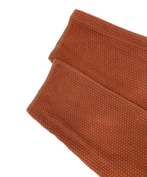 LARDINI（ラルディーニ）LARDINI (ラルディーニ) 織柄ニットジャケット ブラウン サイズ:Sの古着・服飾アイテム