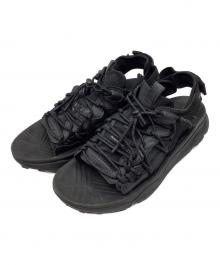 Flower MOUNTAIN×Y's（フラワーマウンテン×ワイズ）の古着「PUMA PUNKU コラボサンダル」｜ブラック