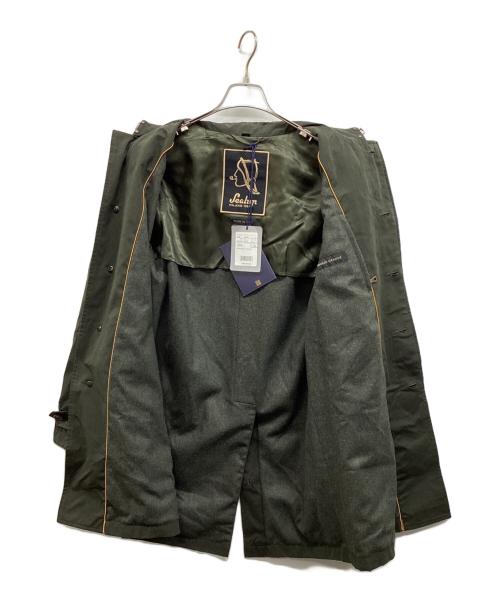 Sealup（シーラップ）SEALUP (シーラップ) ツイルコットンステンカラーコート グリーン サイズ:44の古着・服飾アイテム