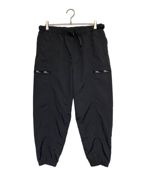 WTAPS（ダブルタップス）WTAPS (ダブルタップス) TRACKS TROUSERS NYLON TUSSAH ブラック サイズ:2の古着・服飾アイテム