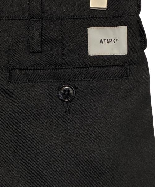 WTAPS（ダブルタップス）WTAPS (ダブルタップス) TUCK 01 TROUSERS ブラック サイズ:1の古着・服飾アイテム