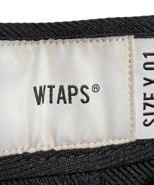 WTAPS（ダブルタップス）WTAPS (ダブルタップス) TUCK 01 TROUSERS ブラック サイズ:1の古着・服飾アイテム