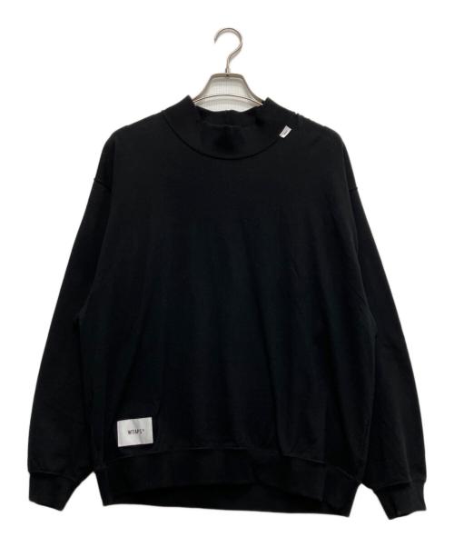 WTAPS（ダブルタップス）WTAPS (ダブルタップス) V.I.C / TURTLE NECK / COTTON ブラック サイズ:3の古着・服飾アイテム