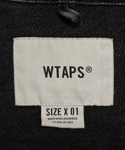 WTAPS（ダブルタップス）WTAPS (ダブルタップス) WCPO 01/LS/COTTON.DENIM ブラック サイズ:1の古着・服飾アイテム
