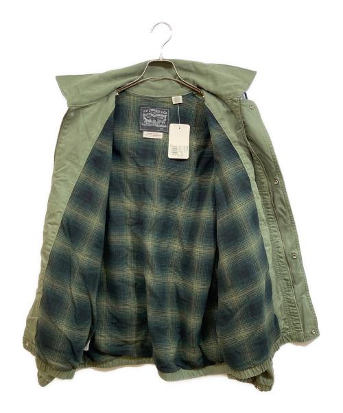 LEVI'S PReMIUM（リーバイス プレミアム）LEVI'S PReMIUM (リーバイスプレミアム) DUBOCE フーデッドワークジャケット グリーン サイズ:SIZE Lの古着・服飾アイテム