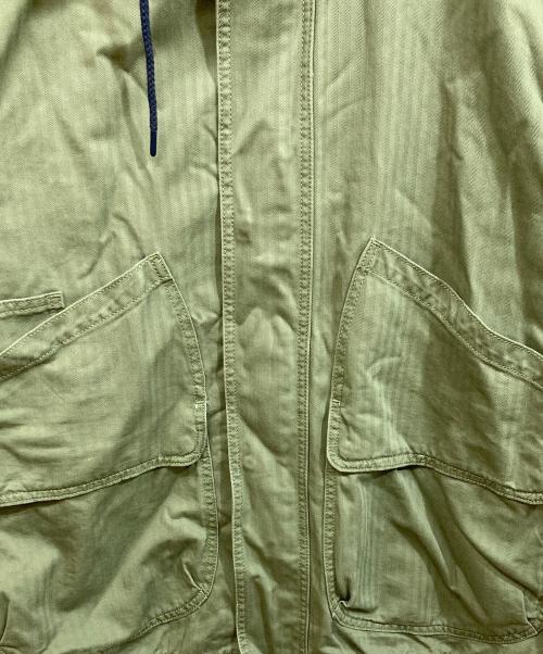 LEVI'S PReMIUM（リーバイス プレミアム）LEVI'S PReMIUM (リーバイスプレミアム) DUBOCE フーデッドワークジャケット グリーン サイズ:SIZE Lの古着・服飾アイテム