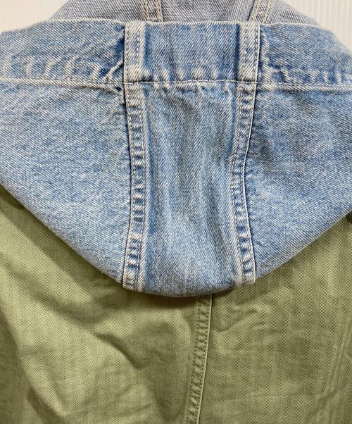 LEVI'S PReMIUM（リーバイス プレミアム）LEVI'S PReMIUM (リーバイスプレミアム) DUBOCE フーデッドワークジャケット グリーン サイズ:SIZE Lの古着・服飾アイテム