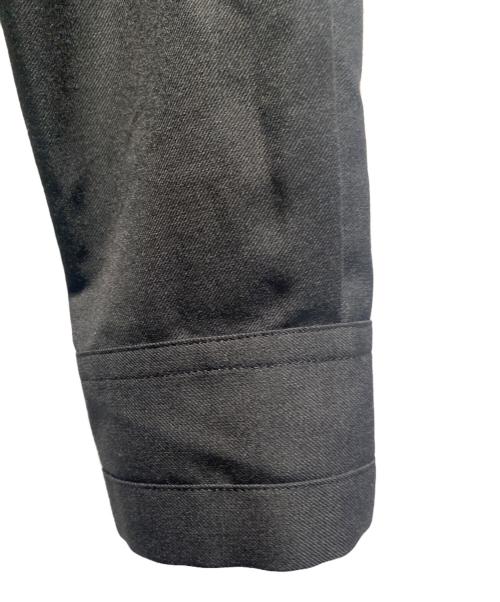 GROUND Y（グラウンドワイ）GROUND Y (グラウンドワイ) 二重衿後ろロングシャツ ブラック サイズ:3の古着・服飾アイテム
