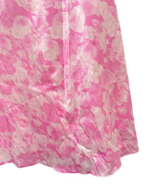 GANNI（ガニー）GANNI (ガニー) silk satin maxi skirt ピンク サイズ:32 未使用品の古着・服飾アイテム