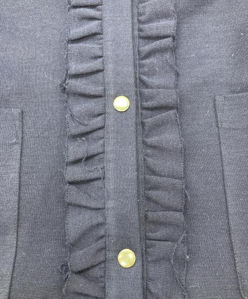 MARNI（マルニ）MARNI (マルニ) ノーカラージャケット ネイビー サイズ:36の古着・服飾アイテム