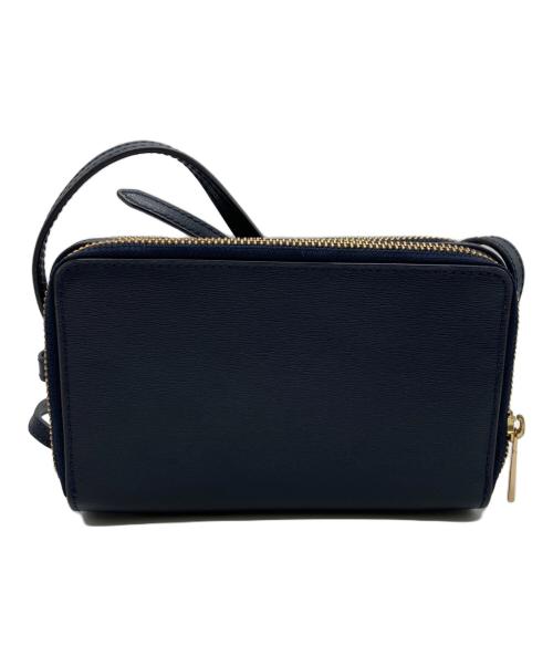 TORY BURCH（トリーバーチ）TORY BURCH (トリーバーチ) ショルダーウォレット ネイビーの古着・服飾アイテム