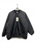 Stripes For Creativeストライプ フォー クリエイティブ）の古着「BASEBALL HALF ZIP JACKET ベースボールハーフジップジャケット」｜ブラック