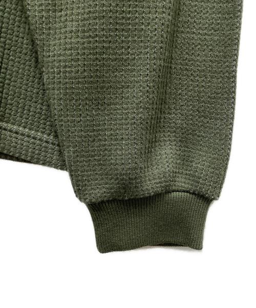 WTAPS（ダブルタップス）WTAPS (ダブルタップス) WAFFLE LS PEAC グリーン サイズ:1の古着・服飾アイテム