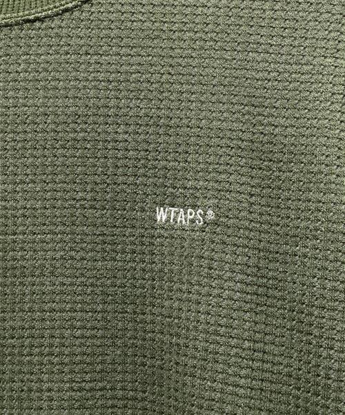 WTAPS（ダブルタップス）WTAPS (ダブルタップス) WAFFLE LS PEAC グリーン サイズ:1の古着・服飾アイテム