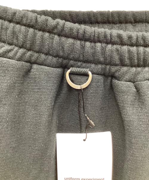 uniform experiment（ユニフォームエクスペリメント）uniform experiment (ユニフォームエクスペリメント) AUTHENTIC LOGO SWEAT PANTS ブラック サイズ:SIZE2 未使用品の古着・服飾アイテム