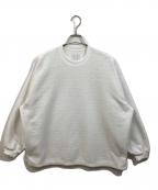 Stripes For Creativeストライプ フォー クリエイティブ）の古着「クルーネックスウェット」｜ホワイト