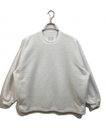 Stripes For Creative（ストライプ フォー クリエイティブ）の古着「クルーネックスウェット」｜ホワイト