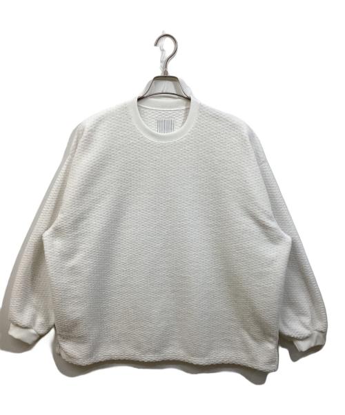 Stripes For Creative（ストライプ フォー クリエイティブ）Stripes For Creative (ストライプ フォー クリエイティブ) クルーネックスウェット ホワイト サイズ:	SIZE Lの古着・服飾アイテム