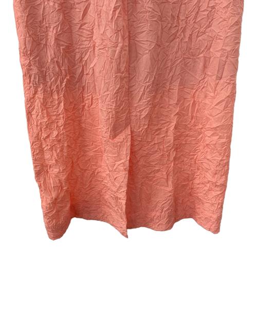 MAISON SPECIAL（メゾンスペシャル）MAISON SPECIAL (メゾンスペシャル) Washer Pleats Maxi Skirt ピンク サイズ:Freeの古着・服飾アイテム