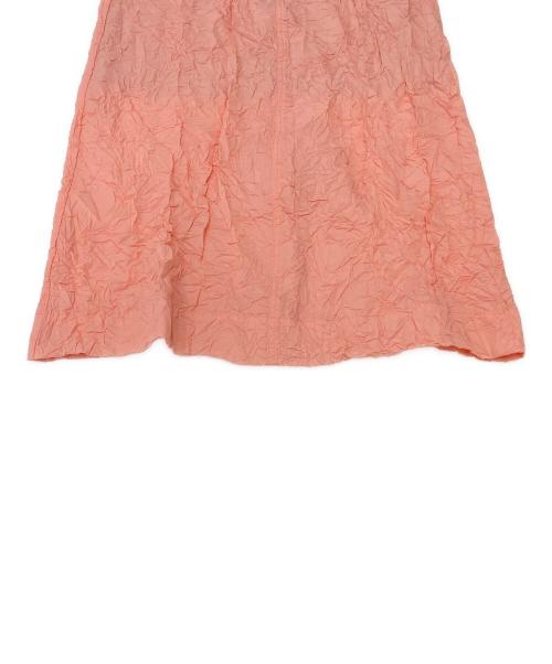 MAISON SPECIAL（メゾンスペシャル）MAISON SPECIAL (メゾンスペシャル) Washer Pleats Maxi Skirt ピンク サイズ:Freeの古着・服飾アイテム