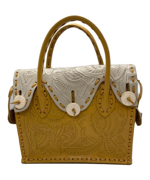 Carving Tribes（カービングトライブス）CARVING TRIBES (カービングトライブス) BI MaestraS アイボリー×マスタードの古着・服飾アイテム